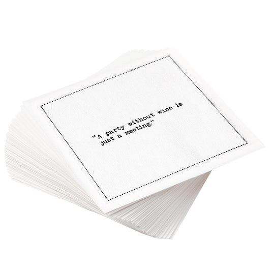 5 Star Wine Quotes Napkins