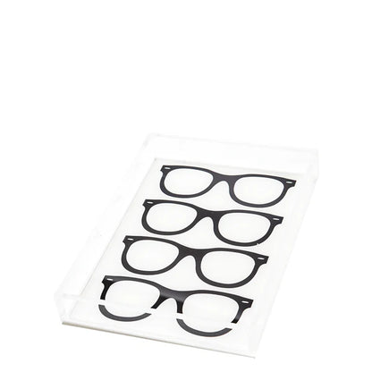 TW Black Glasses Tray