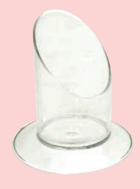 Graziani Atene Candleholder Transparent