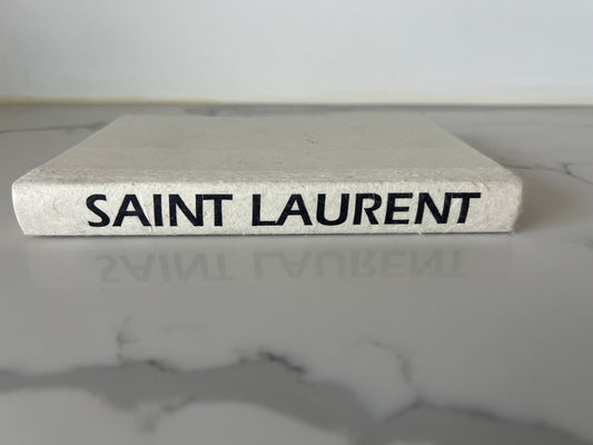 E Law SM. Boutique Collection Classic Designer/ Off White Book - Saint Laurent