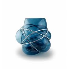 VM Pelote Vase - Duck Blue