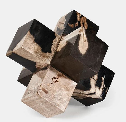 Luho Jax Sculpture Petrified Wood