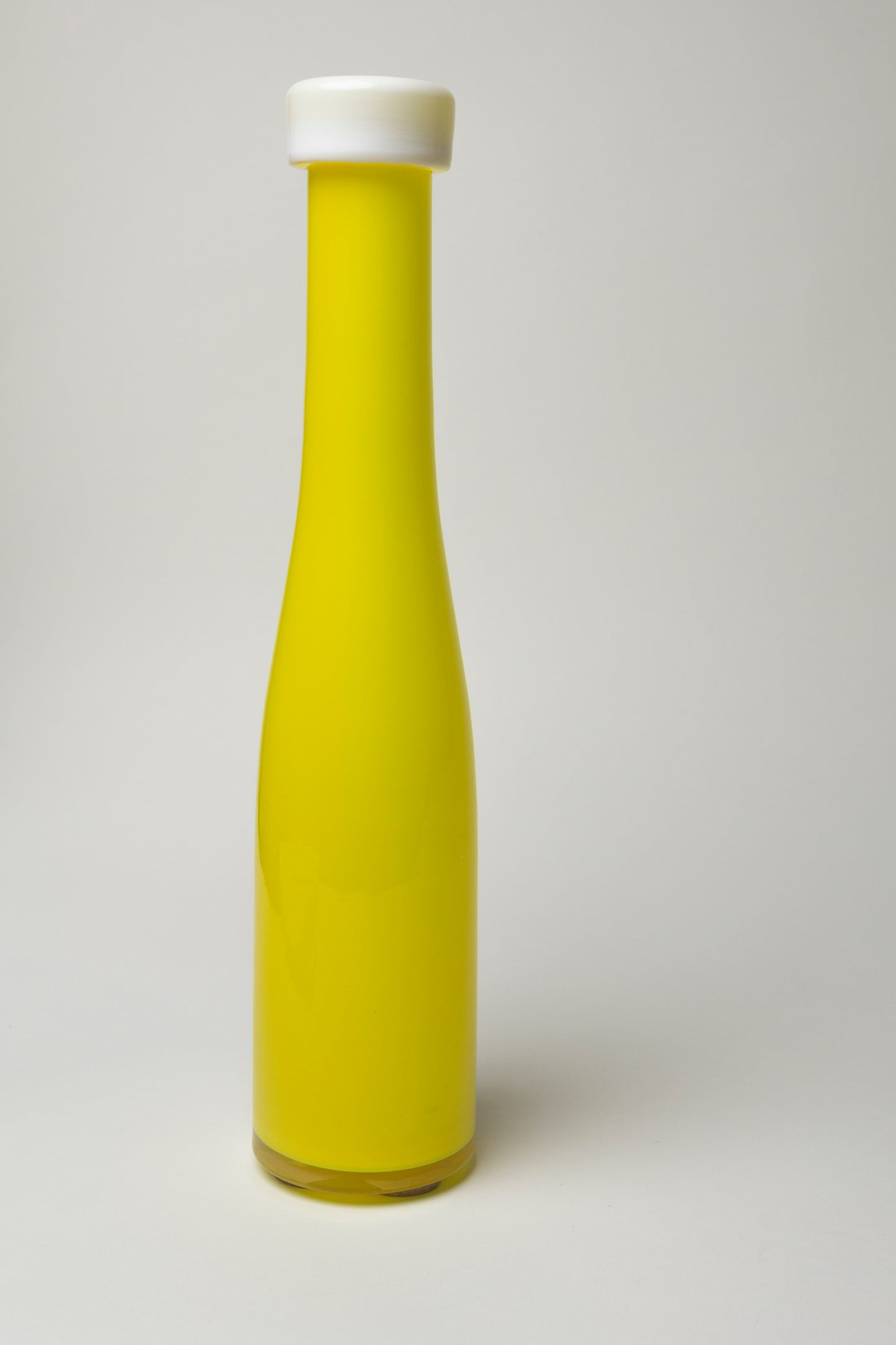 ONE YELLOW TALL VASE