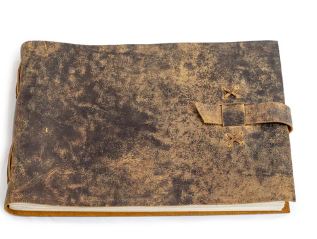 Sugarboo Brown Distressed Leather Journal