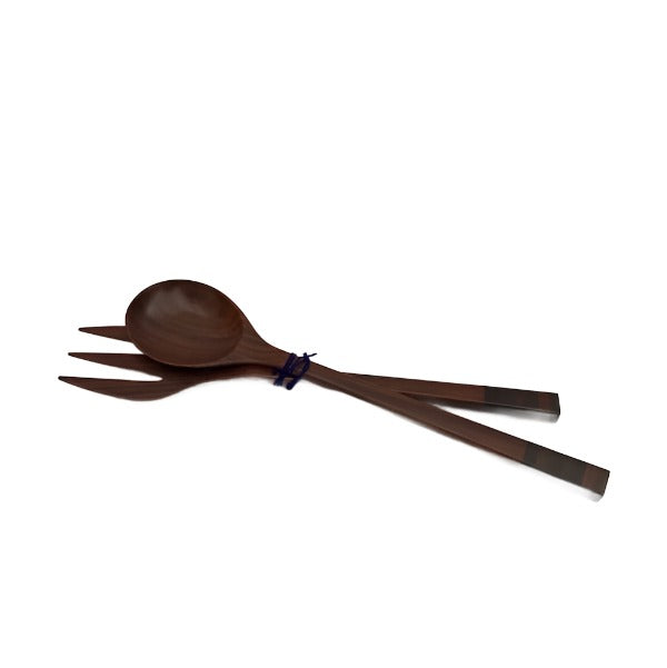 Bahari  Rosewood Salad Tosser B/W