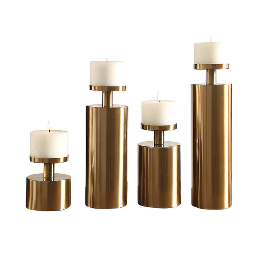 Uttermost Kamdyn Candleholders S/4