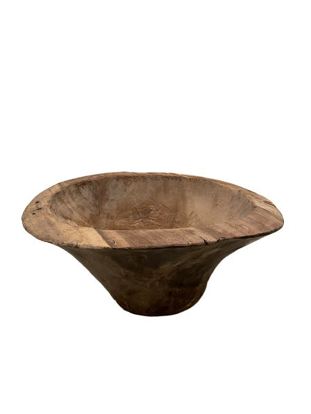 Texture Nat Teak Dulang Bowl