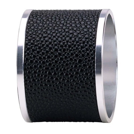 Bodrum Skate Napkin Rings Black