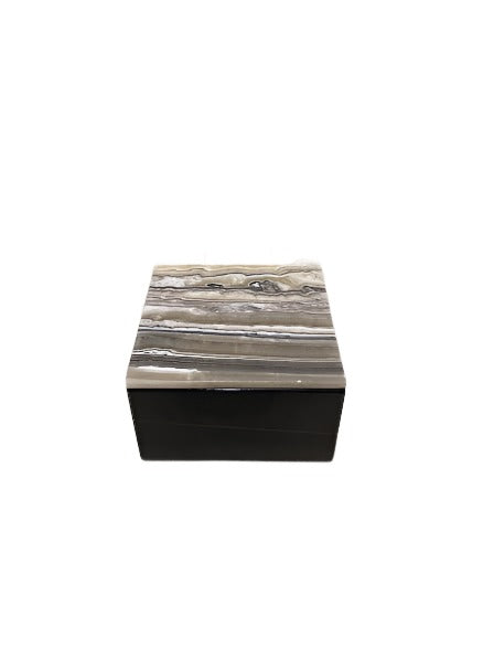 Asian Black Onyx Prism Box