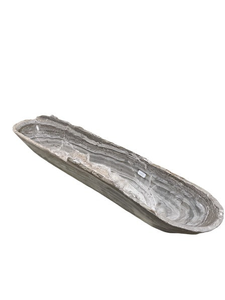 Asian Gray Onyx Canoe