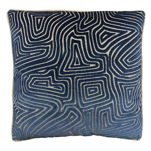 SIG Crescendo Indigo 22x22 Pillow