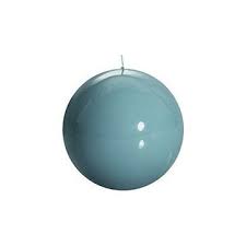 Meloria Ball Candle Small Teal