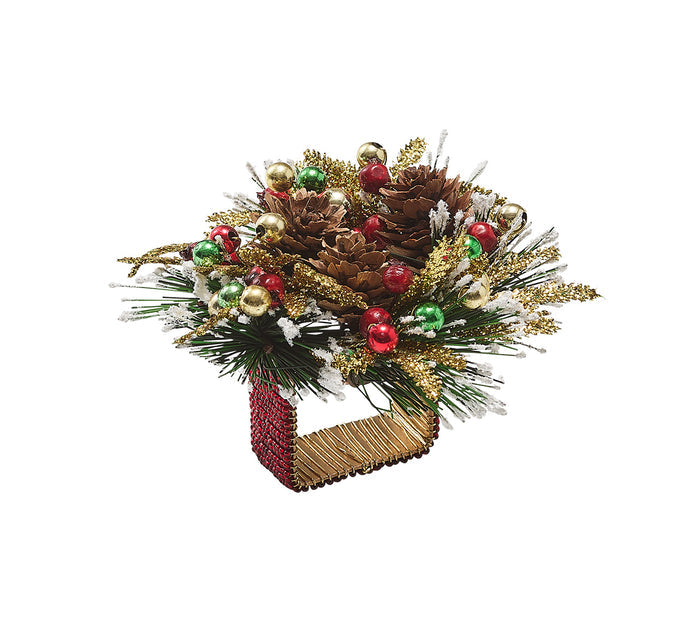 KS Winter Wreath Napkin Ring