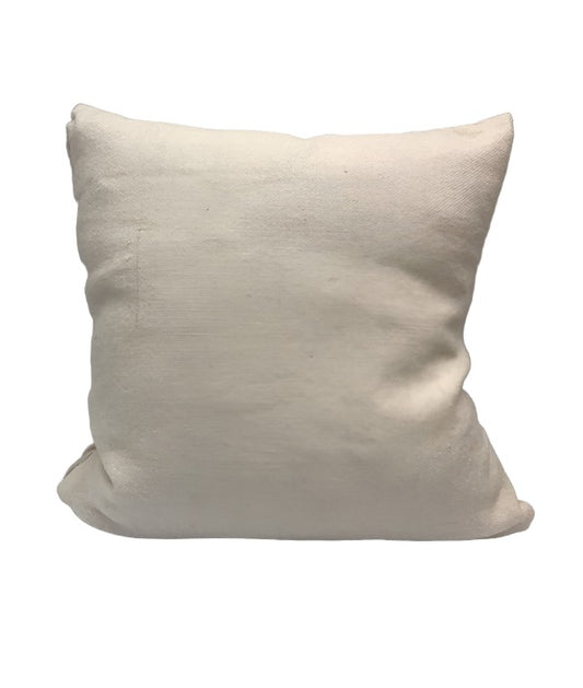 DEC Hector White Linen Pillow 23x23