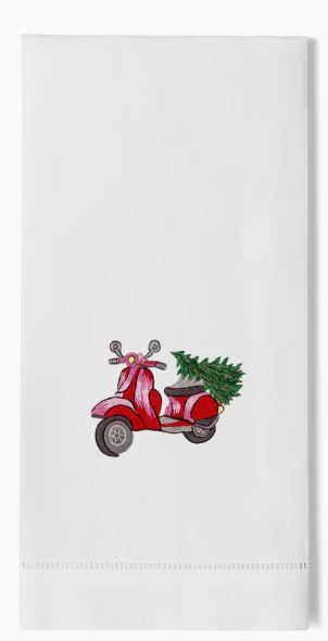 HENRY VESPA TREE HAND TOWEL