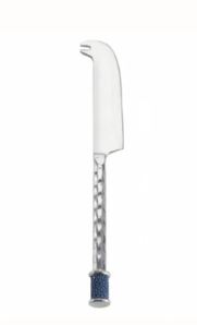 Vivo Forged SS Cheese Knife Shagreen Navy