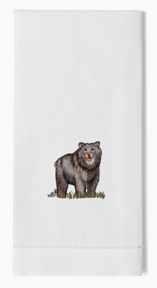 HENRY BLACK BEAR HAND TOWEL