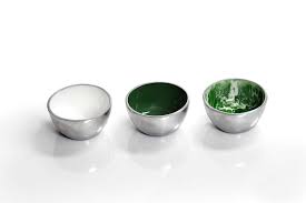 Nima Verdura Snack Bowl - Green/White