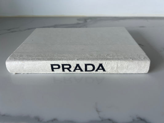 E Law SM. Boutique Collection Classic Designer/ Off White Book - Prada