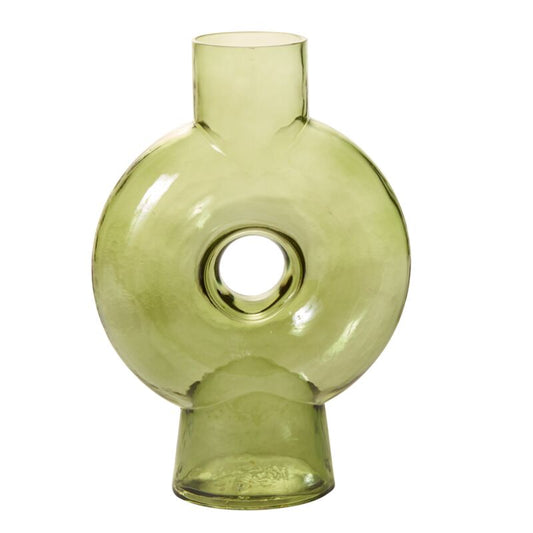 Accent Circulo Vase Lt Green