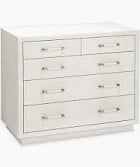 Inter Taylor 5 Drawer Chest White