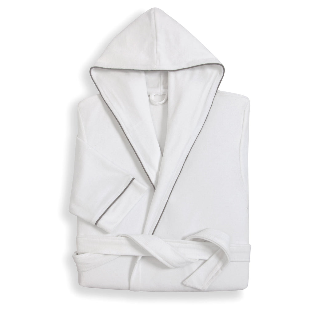 Kassa Provence Robe S/M  White/Light Grey