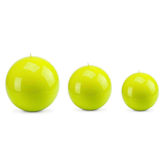 Meloria Ball Candle Small Light Green