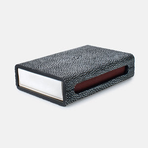 TH Matchbox Shagreen - Faux Shagreen - Cool Gray