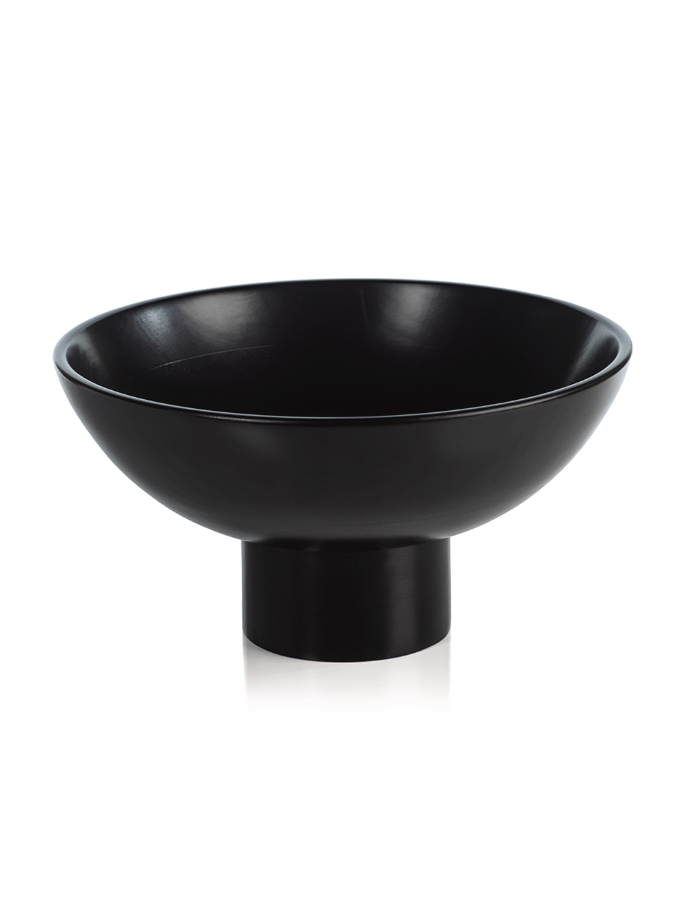 Zodax Côte d'Ivoire Mango Wood Black Bowl