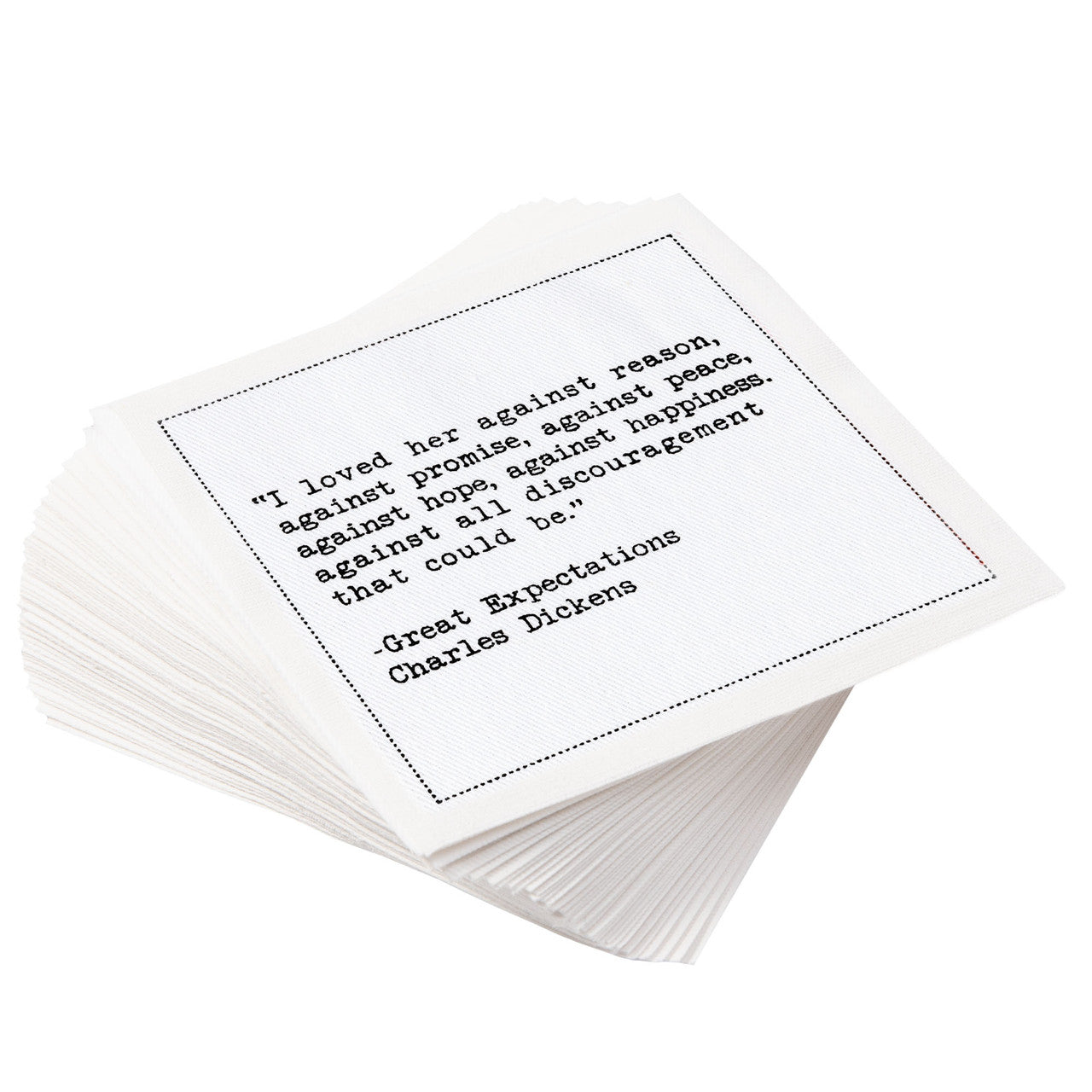 5 Star Love Quotes Napkins