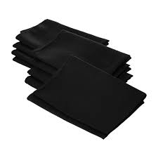 Frette Black Napkins