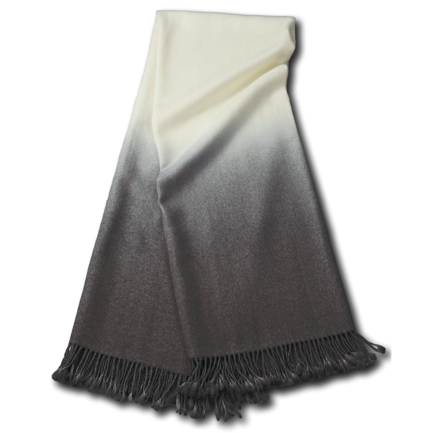 JoHoward DipDye Throw - Pewter