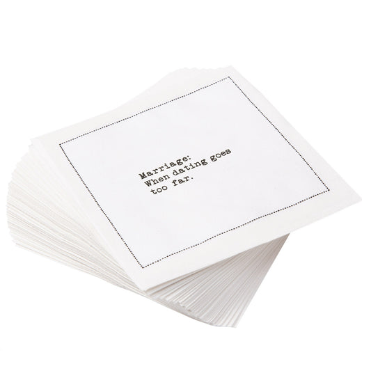 5 Star Marriage Quotes Napkins