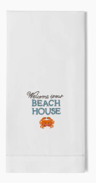 Henry Welcome to Our Beach House Hand Towel