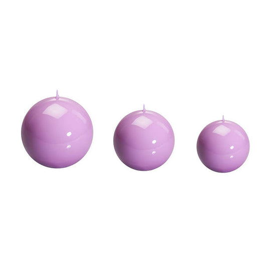 Meloria Ball Candle Small Lilac