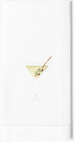 Henry Dirty Martini Hand Towel