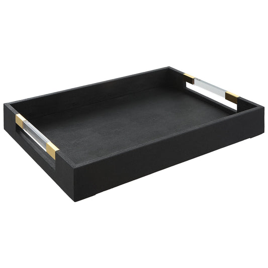 Uttermost Wessex Tray Black