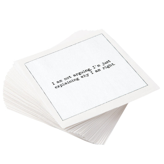 5 Star Snarky Quotes Napkins