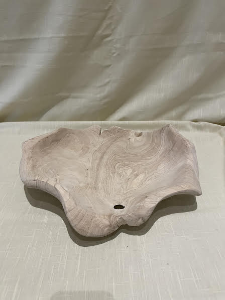 Texture Curvy Bleach  Bowl