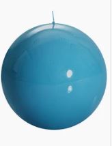 Meloria Ball Candle - Medium - Teal