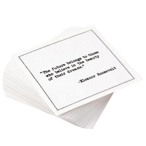 5 Star Inspiration Quotes Napkins