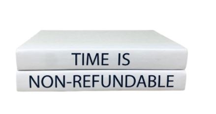 E Law 2 Vol Time is non-refundable Off/Wh