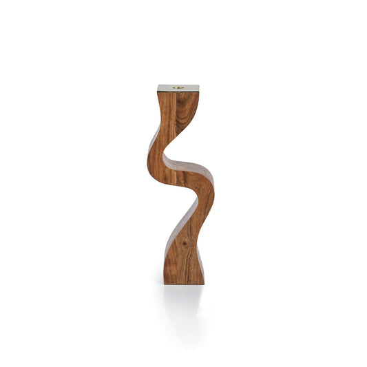 Zodax Wave Crest Wood Taper -Tall