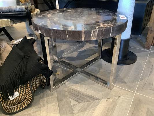 Asian Round Side Table