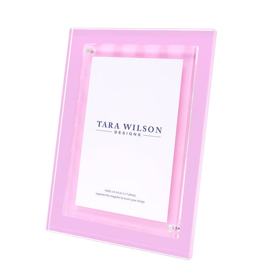 TW Color Acrylic Frame-Pastel Pink