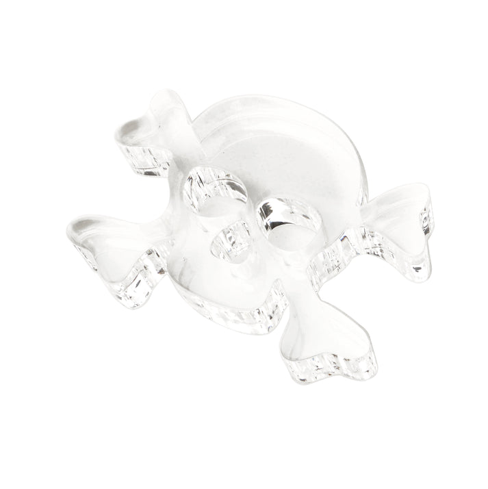 TW Clear Acrylic Block- Skull