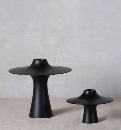 Meet the Eye Blk Wooden Mushroom LG