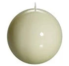 Meloria Ball Candle  Medium Cream