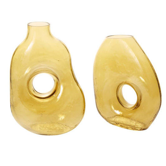 Accent Izamal Vase Lt Yellow