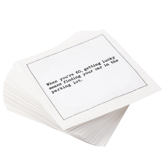 5 Star 60th Birthday Quotes Napkins